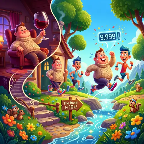 Pixar-Style Evolution: From Wine to 10,000 Steps