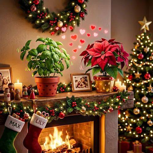 Pixar Christmas: Basil & Poinsettia Romance