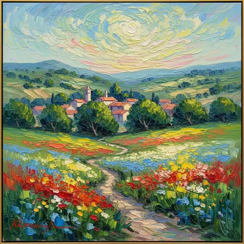 Impressionist Landscape Art | Vibrant Nature Scenes