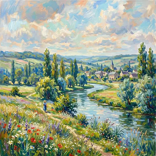 Impressionist Landscape Art | Vibrant Nature Scenes