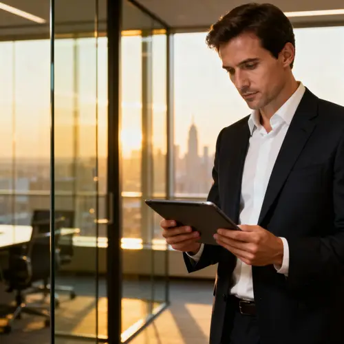 Business Image Featuring a Professional Person