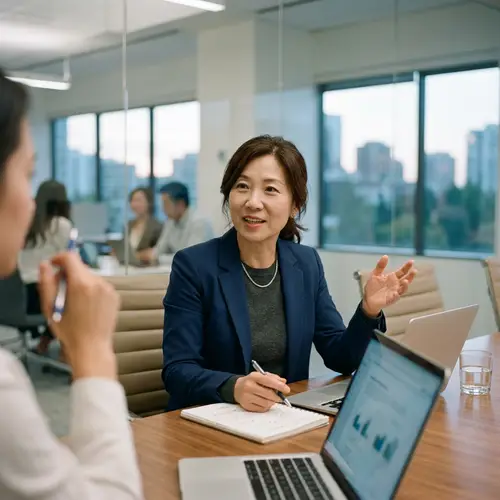 Business Image Featuring a Professional Person