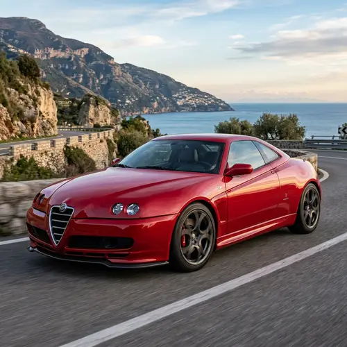 Modern Alfa GTV Design Inspired by 1998 Model