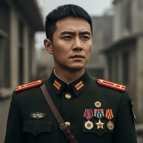 Chinese Handsome Soldier - Stunning Army Portraits