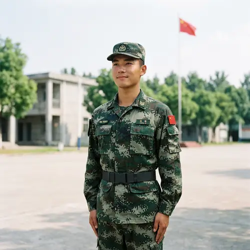 Chinese Handsome Soldier - Stunning Army Portraits