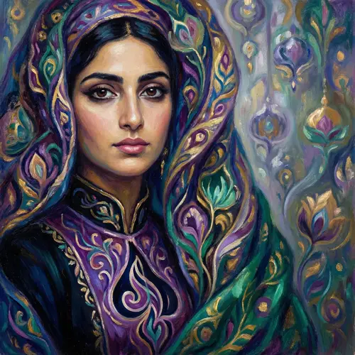 Middle-Eastern Female Beauty Therapist Portrait