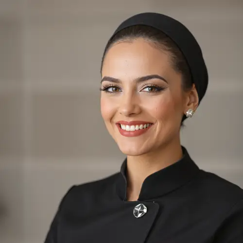 Elegant Middle Eastern Beauty Professional