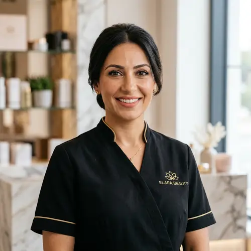 Elegant Middle Eastern Beauty Professional