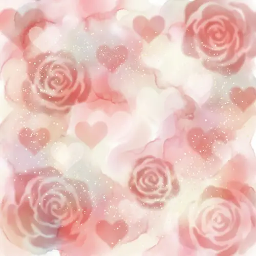 Romantic Dreamy Background for Love Cards