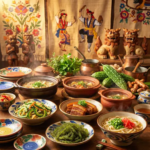 Vibrant Culinary Journey in Okinawan Culture