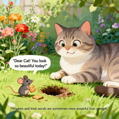 The Clever Cat and Mouse Story