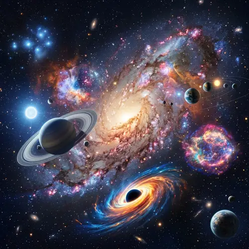 Awe-Inspiring Cosmos: Mysteries of the Infinite Galaxy