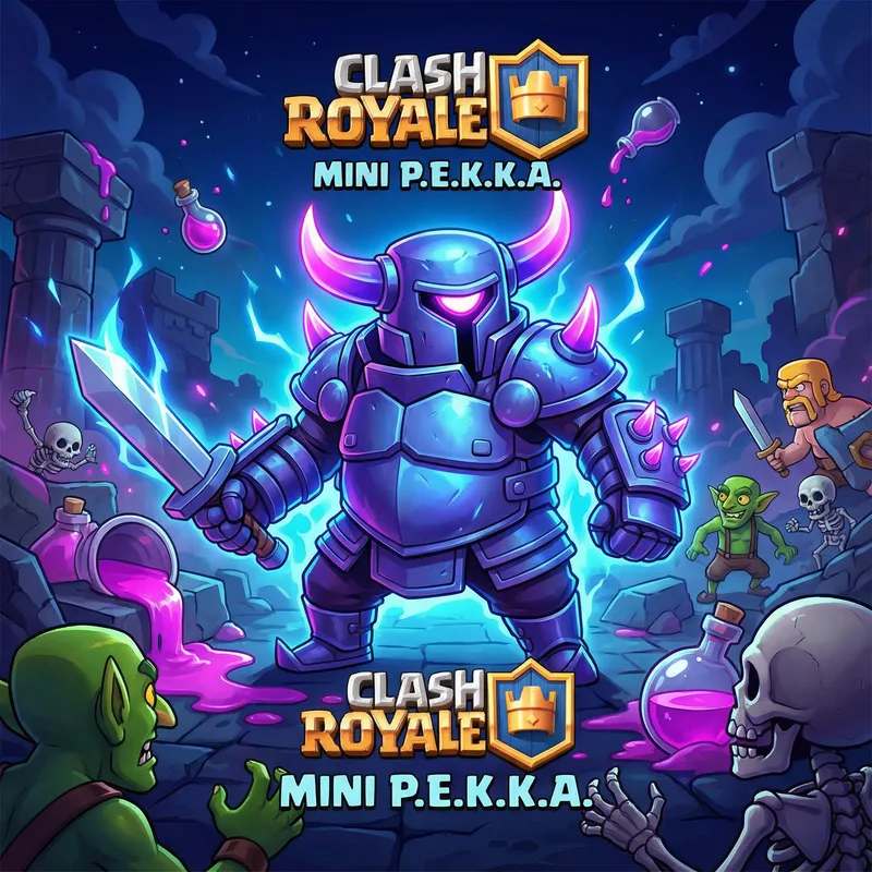 Mini P.E.K.K.A Wallpaper - Clash Royale