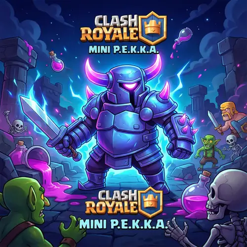 Mini P.E.K.K.A Wallpaper - Clash Royale