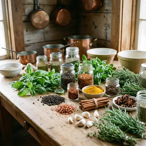 Vibrant Spices and Herbs for Your Kitchen