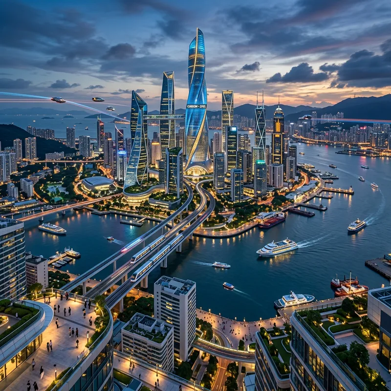 Explore the Modern City of Cheron