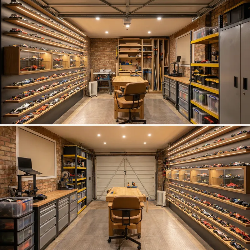 Hobby Workshop Garage Transformation Ideas
