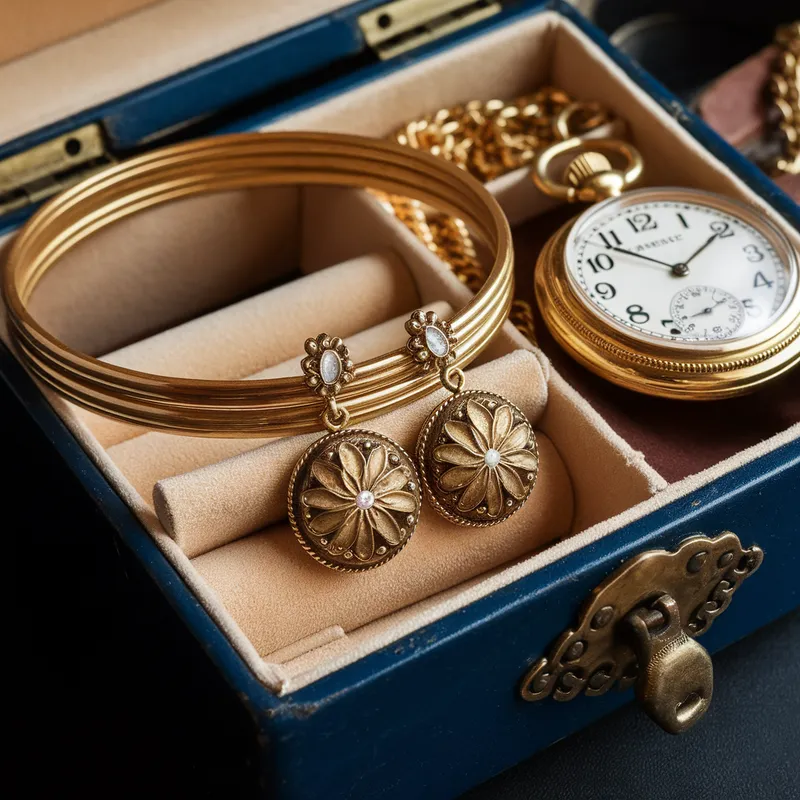 Jewelry, Brooches, and Watches Collection