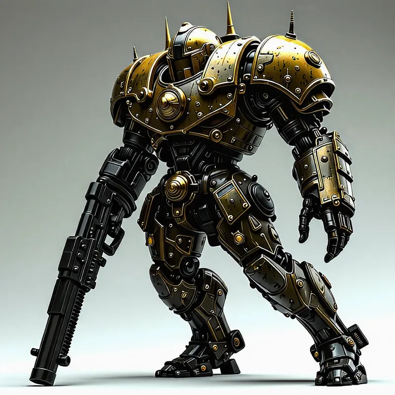 Viking-Style Robot Firearms: Arm Your Robotic Warrior