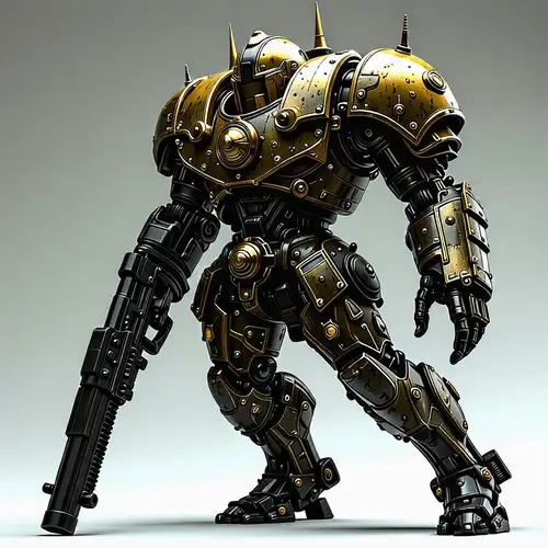 Viking-Style Robot Firearms: Arm Your Robotic Warrior