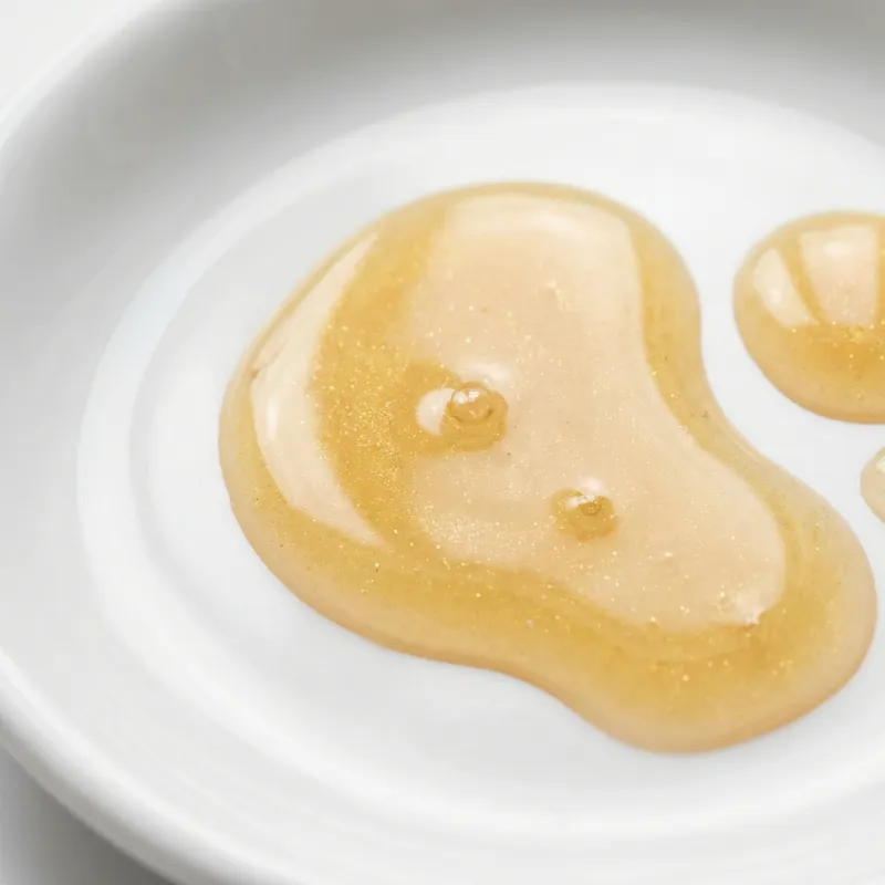 Vitamin C Serum Texture - Brightening Skincare Elixir