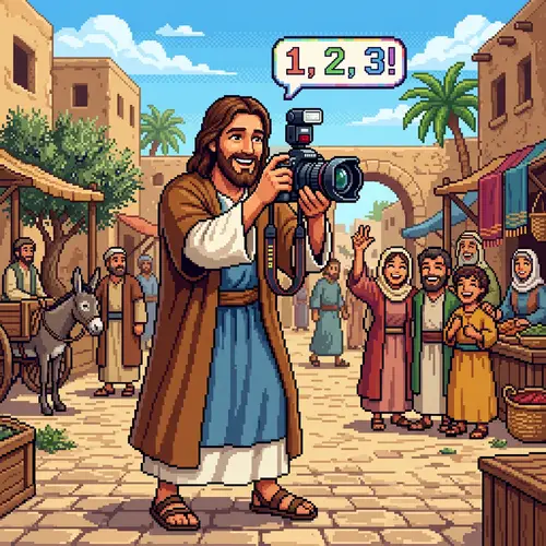 Jesus the Photographer: Capturing Joy