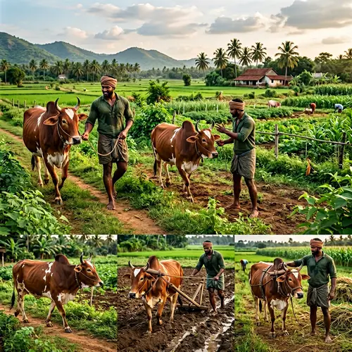 Diligent Farmer: Progressing with Cow for Optimal Farming Skills