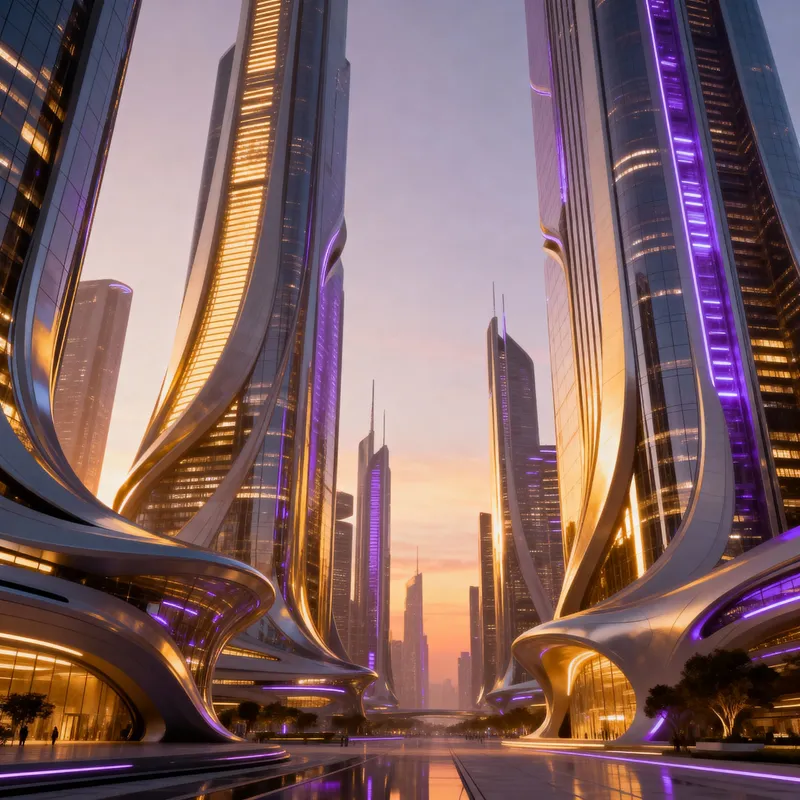 Awe-Inspiring Futuristic Cityscape
