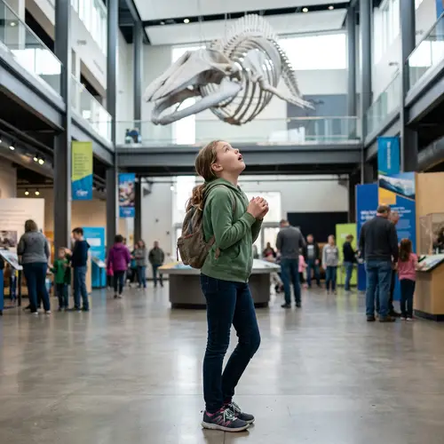 Surprised Girl: Full-Length Portrait