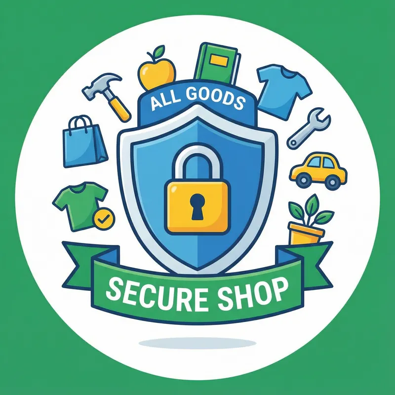 Secure Shop Profile Image Design