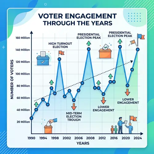 Trends in Voter Numbers Over the Years