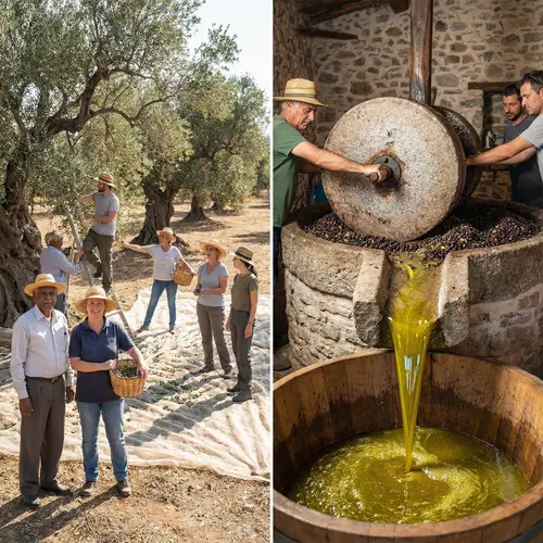 Traditional Plant Oil Extraction Process | Olive Oil Production