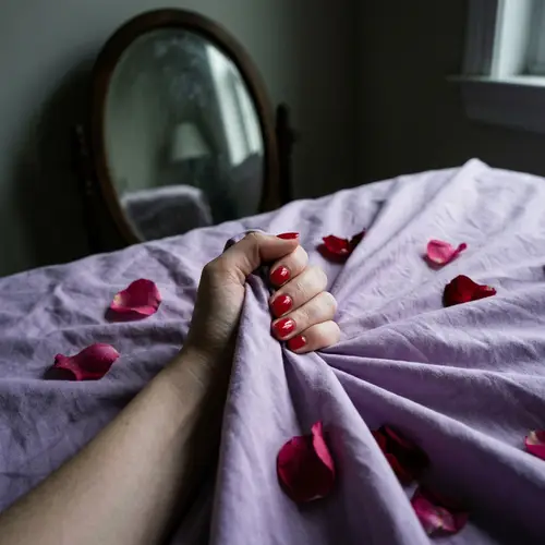 Intense Desire: A Captivating Bedroom Scene