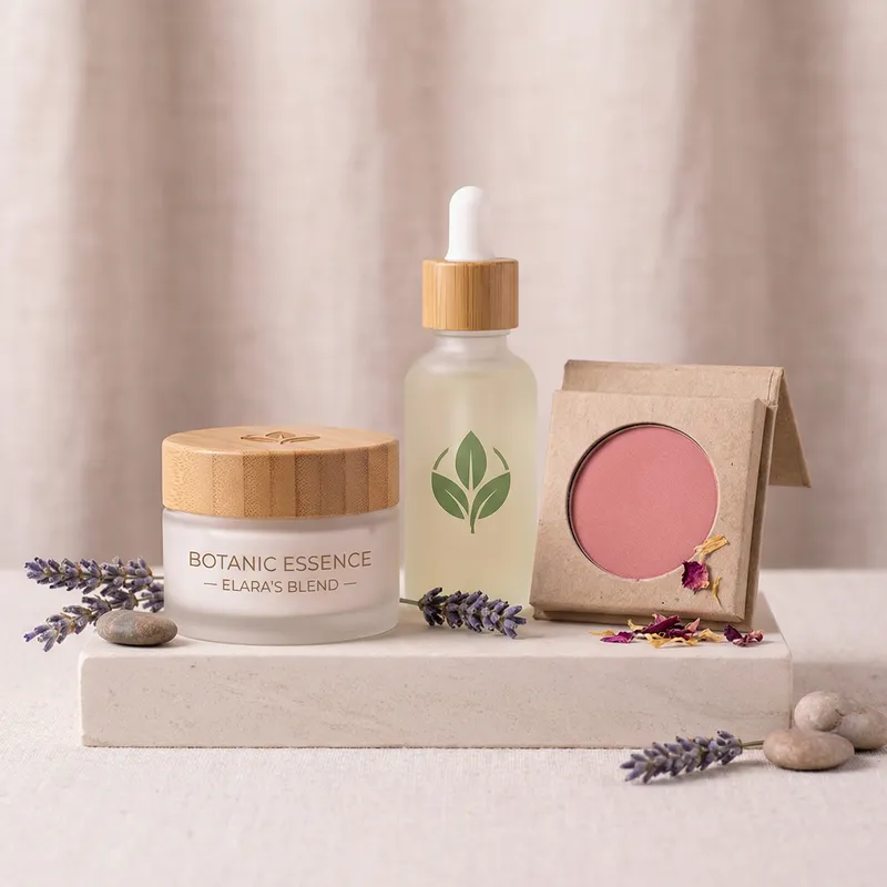 Elegant Personalized Cosmetics Collection