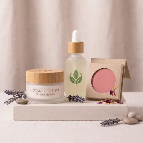 Elegant Personalized Cosmetics Collection