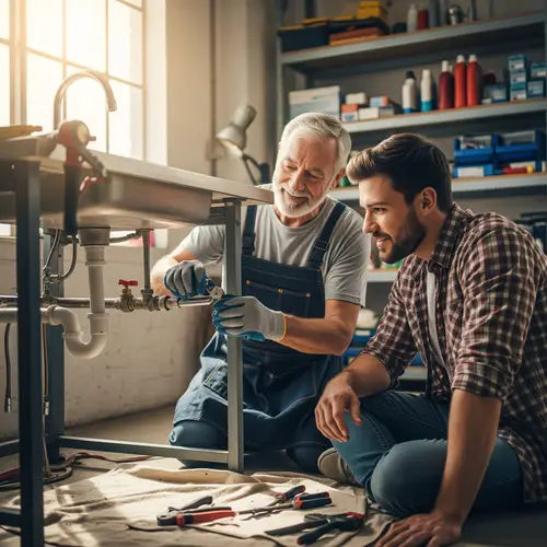 Generational Transition in Plumbing: Father & Son Team