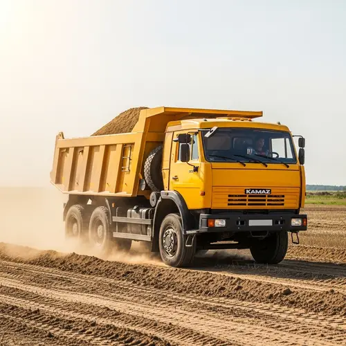 Kamaz 65115: Efficient River Sand Transportation