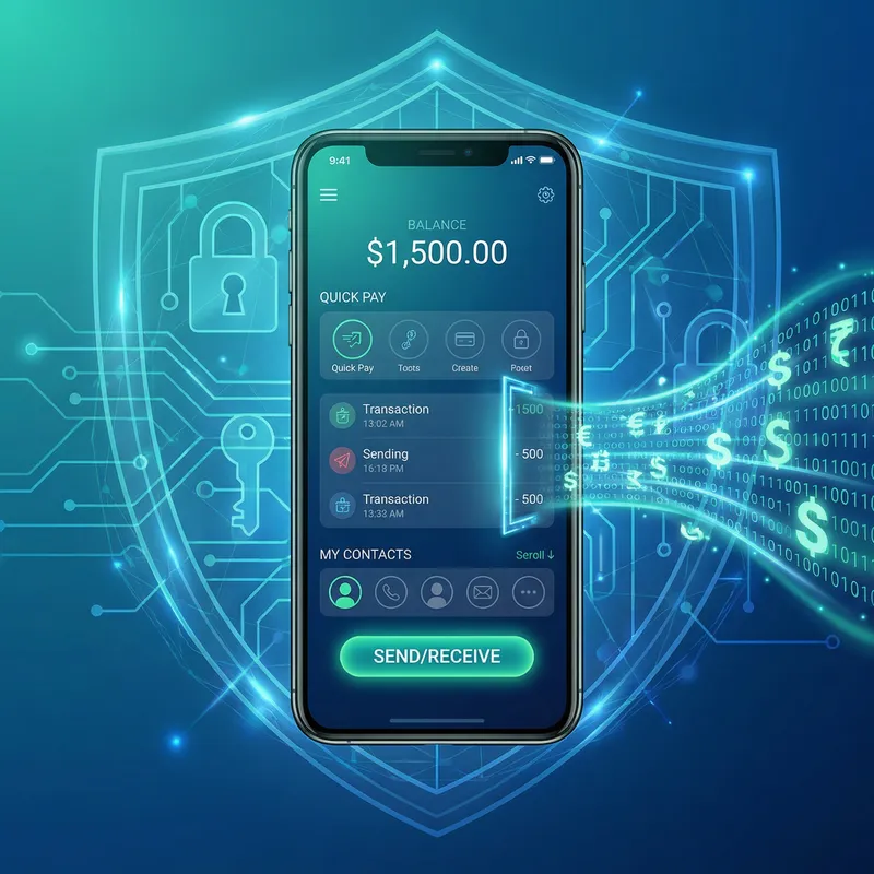 Modern E-Payment Application: Secure Transactions & Quick Pay Features