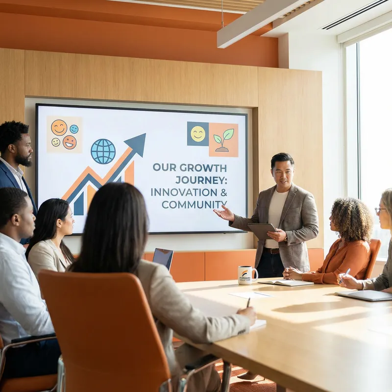 Realistic Photograph-Style Marketing Image for PowerPoint Presentation