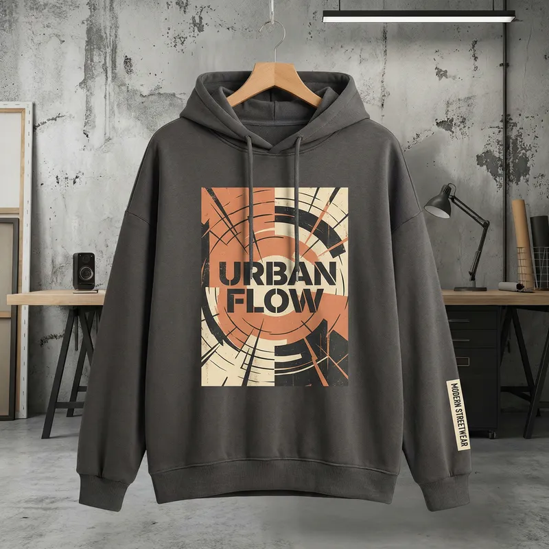 Trendy Streetwear Hoodie Design for Urban Fashion
