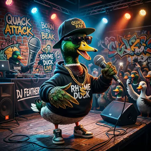 Funny Rapping Duck - Quiero un Pato Rapero