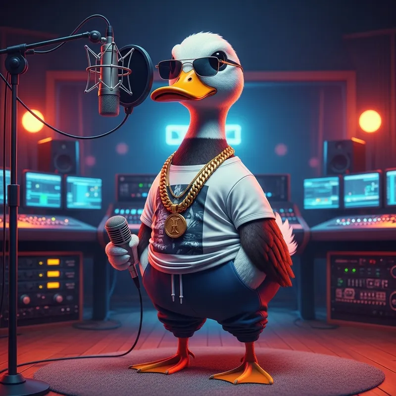 Funny Rapping Duck - Quiero un Pato Rapero