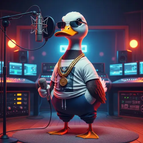 Funny Rapping Duck - Quiero un Pato Rapero