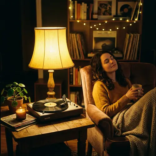 Your Artmosphere Music: Warm Yellow Light Lamp