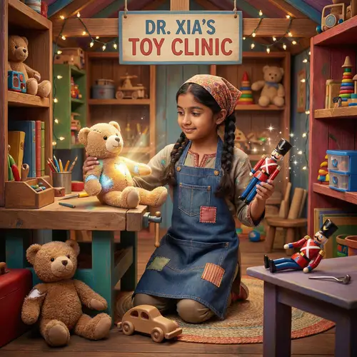 Magical Toy Clinic: Fixing Broken Toys with Dr. Xia