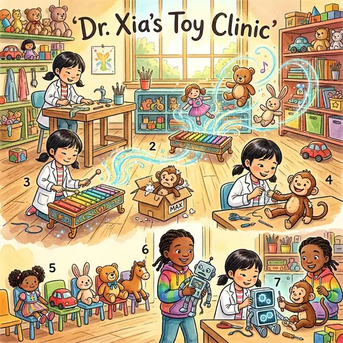 Dr. Xia's Toy Clinic: A Magical Storybook Adventure