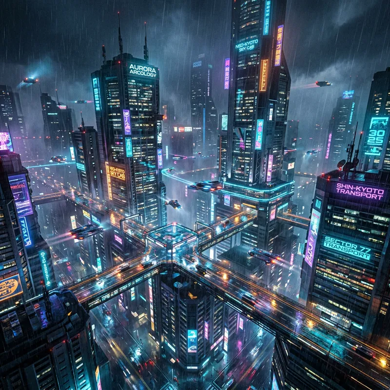 Explore the Futuristic City of 3025