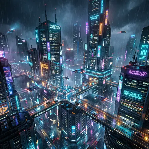 Explore the Futuristic City of 3025