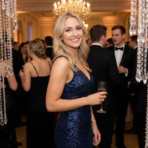 Sydney Sweeney: Elegant Blonde Beauty at Glamorous Event