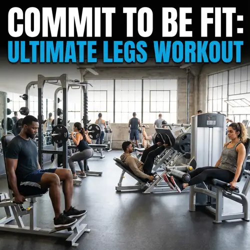 Ultimate Legs Workout with Diverse Trainers | Gym Fitness